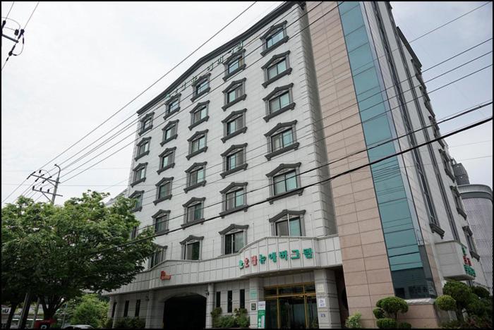 Hotel New Evergreen Mokpo Exteriér fotografie
